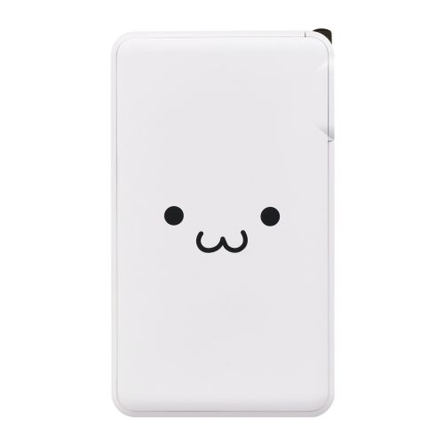 モバイルバッテリー/リチウムイオン電池/AC一体型/USB PD/67W/10000mAh/USB-C入出力/USB-A出力/PSE適合/しろちゃん