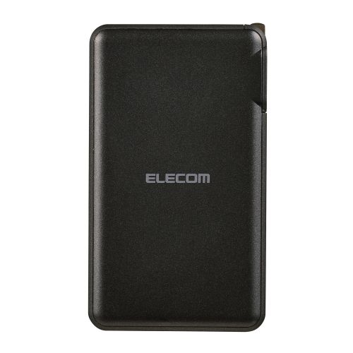 モバイルバッテリー/リチウムイオン電池/AC一体型/USB PD/67W/10000mAh/USB-C入出力×2/USB-A出力/PSE適合/ブラック