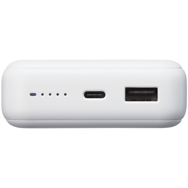モバイルバッテリー/20000mAh/USB Power Delivery準拠/20W/USB-A出力1ポート/USB-C入出力1ポート/ホワイト