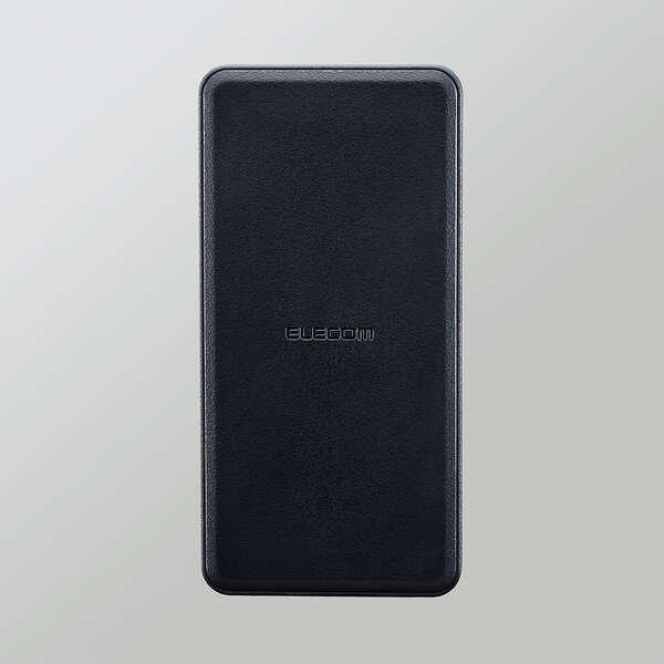 リン酸鉄モバイルバッテリー/12000mAh/USB Power Delivery/20W出力/USB-A出力1ポート/USB-C入出力1ポート/ブラック