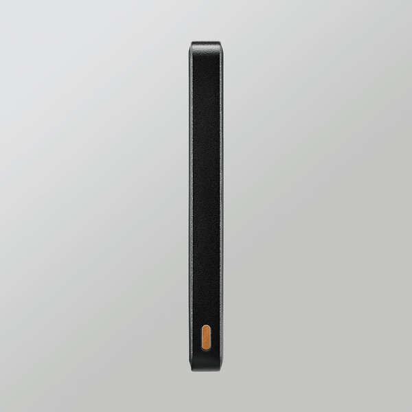 リン酸鉄モバイルバッテリー/12000mAh/USB Power Delivery/20W出力/USB-A出力1ポート/USB-C入出力1ポート/ブラック