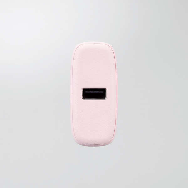 モバイルバッテリー/リチウムイオン電池/USB PD/20W/10000mAh/USB Type-C入出力×1/USB-A出力×1/ピンク