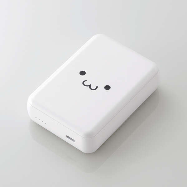 モバイルバッテリー/リチウムイオン電池/15W/10000mAh/USB Type-C入出力×1/しろちゃん