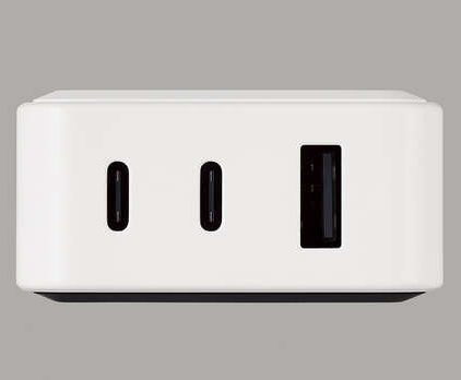 モバイルバッテリー/リチウムイオン電池/残量表示/USB PD/30W/10000mAh/USB-C入出力×2/USB-A出力×1/しろちゃん