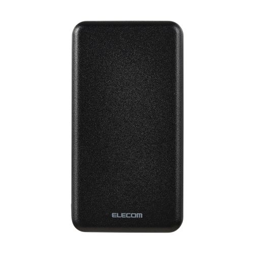 モバイルバッテリー/リチウムイオン電池/20000mAh/USB PD対応/20W/USB-C入出力×2/ブラック
