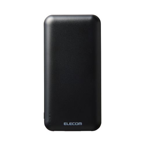 モバイルバッテリー/リチウムイオン電池/15W/10000mAh/USB-C×1/USB-A×2/microB×1/ブラック