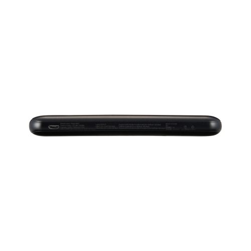 モバイルバッテリー/リチウムイオン電池/15W/10000mAh/USB-C×1/USB-A×2/microB×1/ブラック