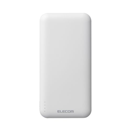 モバイルバッテリー/リチウムイオン電池/15W/10000mAh/USB-C×1/USB-A×2/microB×1/ホワイト