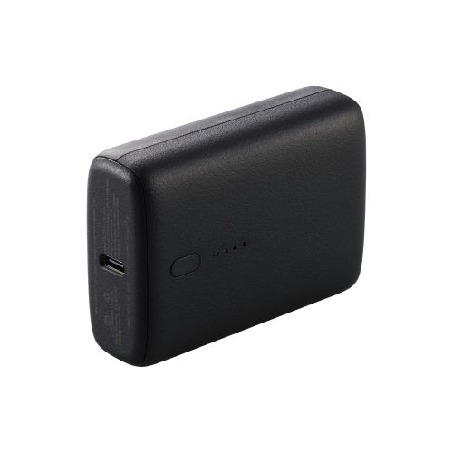 モバイルバッテリー/リチウムイオン電池/USB PD/30W/10000mAh/USB Type-C入出力×1/USB-A出力×1/ブラック