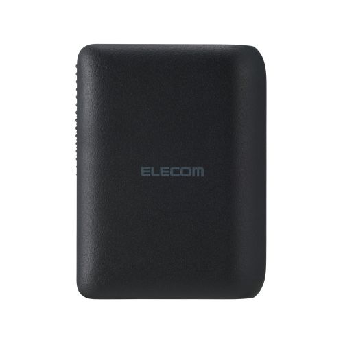 モバイルバッテリー/リチウムイオン電池/震えるバッテリー/20W/10000mAh/USB-C×1/USB-A/ユニバーサルデザイン/ブラック