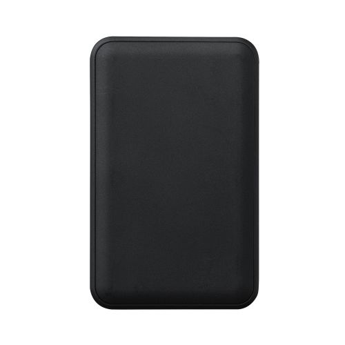 モバイルバッテリー/リチウムイオン電池/巻取り式USB-Cケーブル一体/残量表示/22.5W/10000mAh/USB-C/USB-A/ブラック