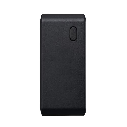 モバイルバッテリー/リチウムイオン電池/巻取り式USB-Cケーブル一体/残量表示/22.5W/10000mAh/USB-C/USB-A/ブラック