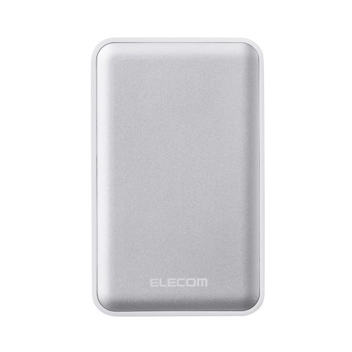 モバイルバッテリー/リチウムイオン電池/巻取り式USB-Cケーブル一体/残量表示/45W/10000mAh/USB-C/USB-A/ホワイト