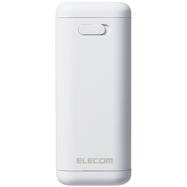 モバイルバッテリー/乾電池式/USB-A 1ポート/単3電池4本付属/ホワイト
