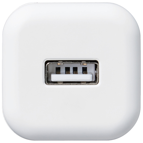 モバイルバッテリー/乾電池式/USB-A 1ポート/単3電池4本付属/ホワイト