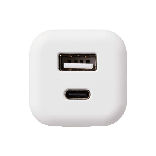 モバイルバッテリー/乾電池式/USB-C 1ポート/USB-A 1ポート/A-Cケーブル付属/単3電池4本付属/ホワイト