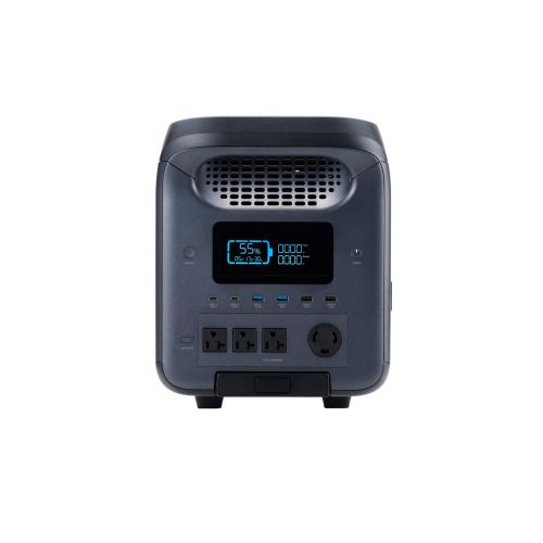 ポータブル電源/2560Wh/AC定格出力2500W/AC×4/USB-C×2/USB-A×4/シガーソケット/アンダーソン/ブラック