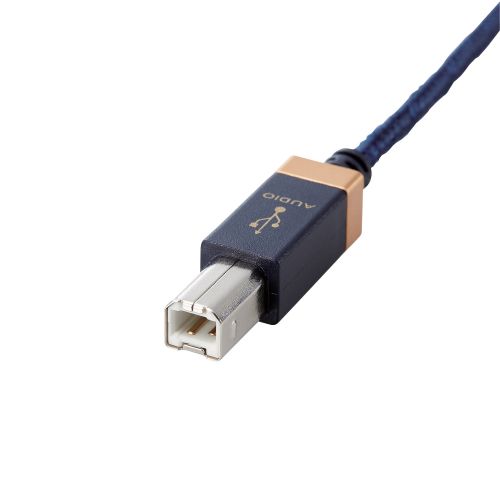 AVケーブル/音楽伝送/USB Type-C to USB2.0 Standard-Bケーブル/USB2.0/1.0m/ネイビー