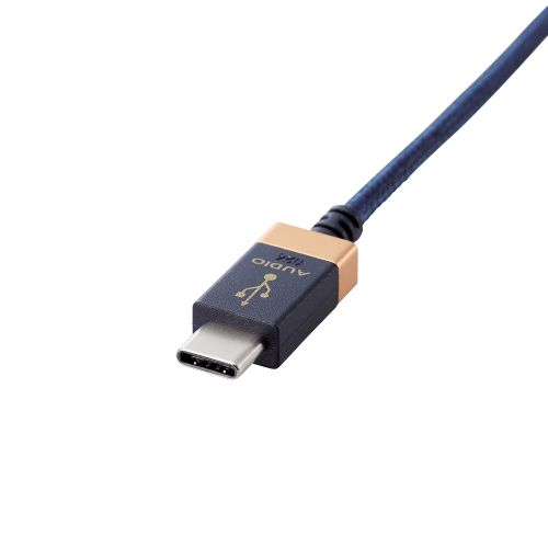 AVケーブル/音楽伝送/USB Type-C to USB2.0 Standard-Bケーブル/USB2.0/1.0m/ネイビー