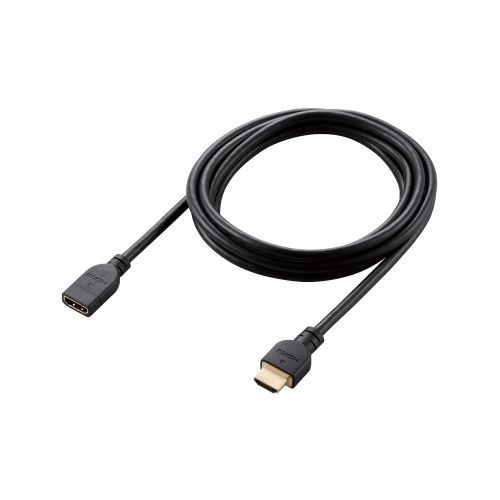 HDMI延長ケーブル/4K60P対応/2.0m/ブラック