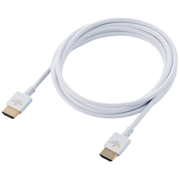 HDMIケーブル/Premium/2.0m/ホワイト