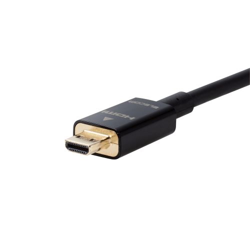 HDMIケーブル/Premium/スーパースリム/micro/1.0m/ブラック