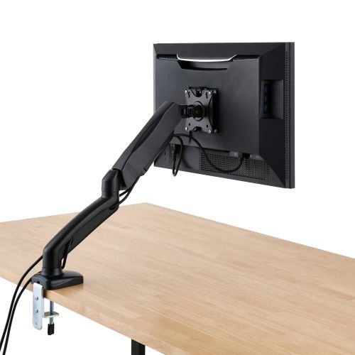 VESAブランケット/クイックリリース式/ネジ固定/VESA規格対応/モニターアーム専用/ブラック