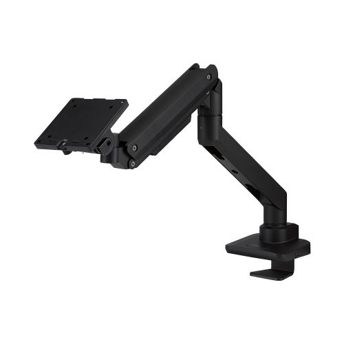 モニターアーム/ディスプレイアーム/シングルアーム/ロング/ガス式/高耐荷重/ブラック