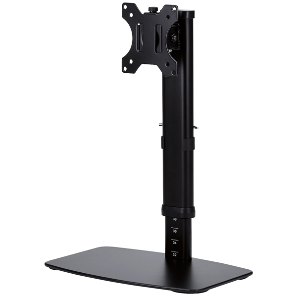 ディスプレイスタンド/昇降タイプ/10段階/ブラック