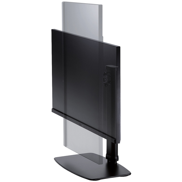 ディスプレイスタンド/昇降タイプ/10段階/ブラック