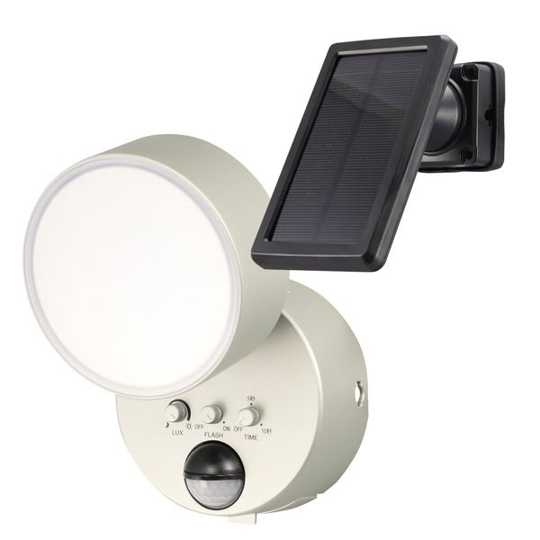 デルカテック/LEDセンサーライト/1灯式ソーラー式