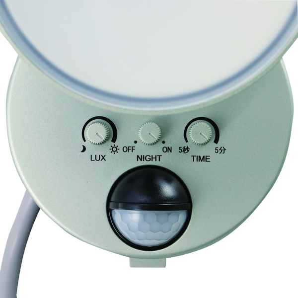 デルカテック/LEDセンサーライト/1灯式AC100V式