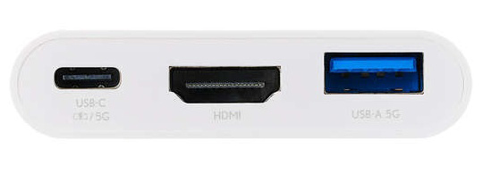 Type-Cドッキングステーション/3in1/USB PD対応/USB-A×1/USB-C×1/HDMI×1/ホワイト