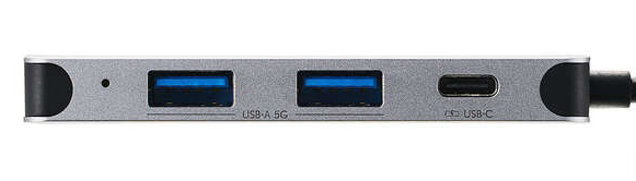 Type-Cドッキングステーション/4in1/USB PD対応/USB-A×2/USB-C×1/HDMI×1/シルバー