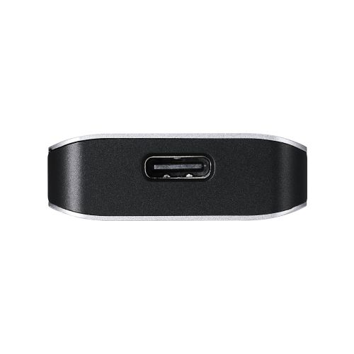 Type-Cドッキングステーション/USB PD対応/USB-A×2/USB-C×2/HDMI(4K60Hz)×1/シルバー