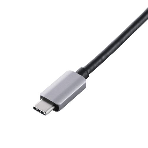 Type-Cドッキングステーション/USB PD対応/USB-A×2/USB-C×2/HDMI(4K60Hz)×1/シルバー