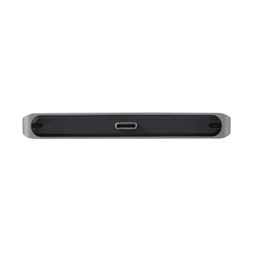 USB Type-C直挿しドッキングステーション/USB PD対応/充電用Type-C×1/USB-A×1/HDMI×1/オーディオ×1/サポート要アタッチメント付き/シルバー