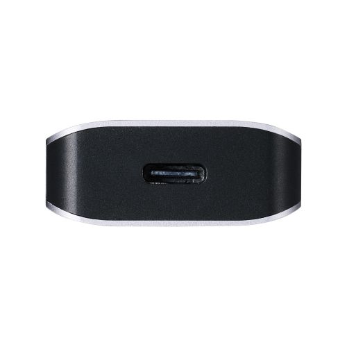 Type-Cドッキングステーション/USB PD対応/USB-A×2/USB-C×2/HDMI(4K60Hz)×2/シルバー