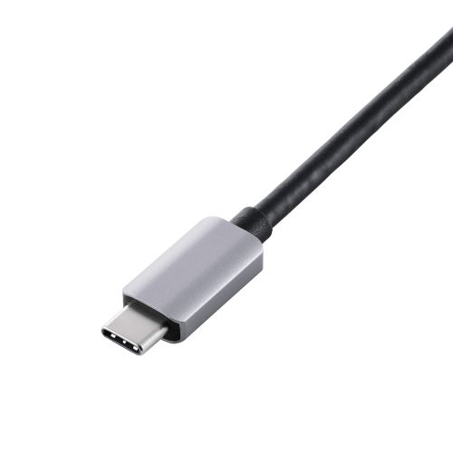 Type-Cドッキングステーション/USB PD対応/USB-A×2/USB-C×2/HDMI(4K60Hz)×2/シルバー