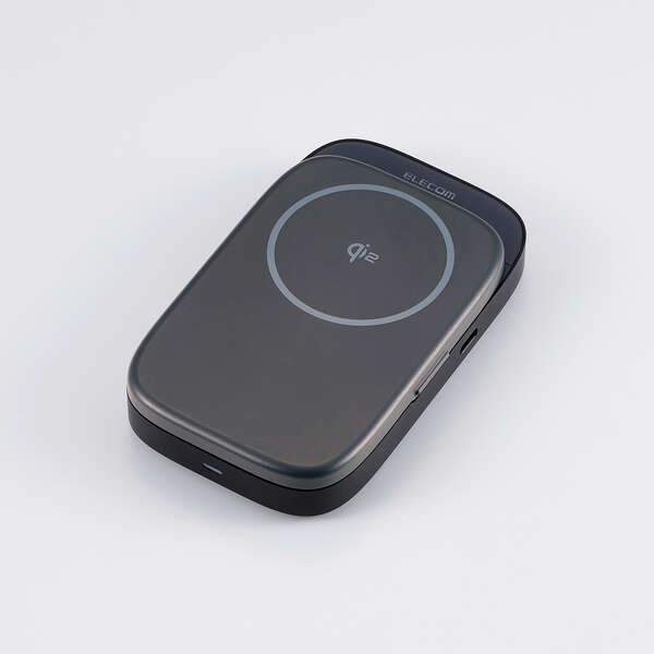 Type-Cドッキングステーション/Qiスタンド付/USB PD対応/USB-A×1/USB-C×2/HDMI(4K60Hz)/グレー