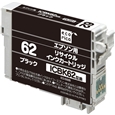 エコリカ リサイクルインクカートリッジ/EPSON ICBK62対応/ブラック(顔料)