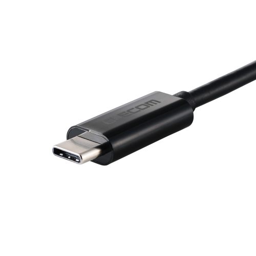 有線LANアダプタ/Giga対応/USB 5Gbps/Type-C/ブラック