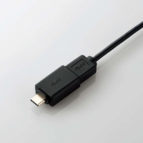 有線LANアダプタ/2.5G対応/USB Type-C変換アダプタ付/ブラック