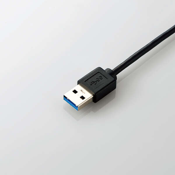 有線LANアダプタ/2.5G対応/USB Type-C変換アダプタ付/ブラック