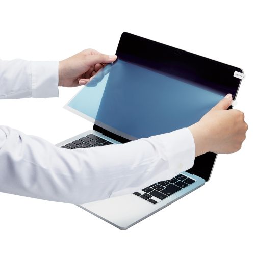 液晶保護フィルム/抗菌/光沢/防指紋/MacBook Air(2022)13.6inch