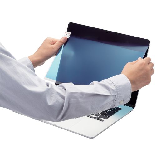 液晶保護フィルム/抗菌/光沢/防指紋/MacBook Air(2023)15.3inch