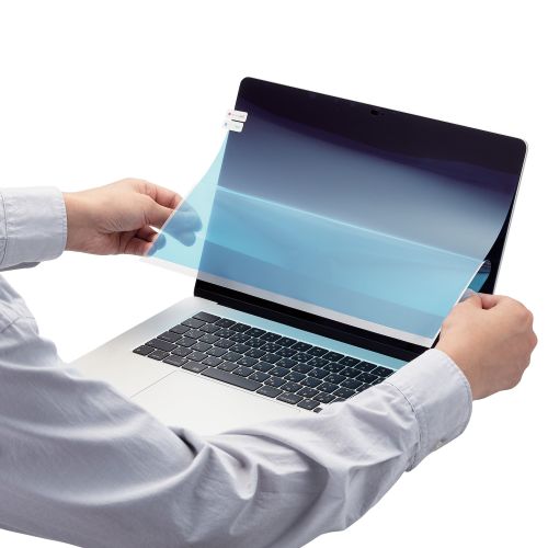 液晶保護フィルム/抗菌/光沢/防指紋/MacBook Air(2023)15.3inch