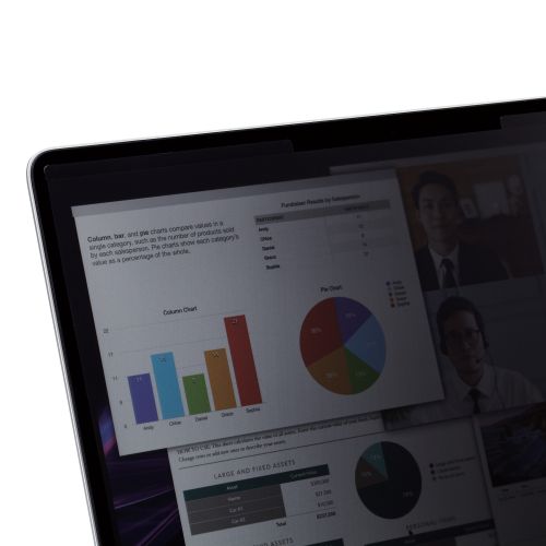 液晶保護フィルター/のぞき見防止/ナノサクション/13.3Wインチ(16:10)