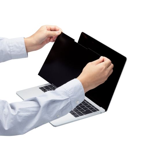 液晶保護フィルター/のぞき見防止/ナノサクション/13.3Wインチ(16:10)