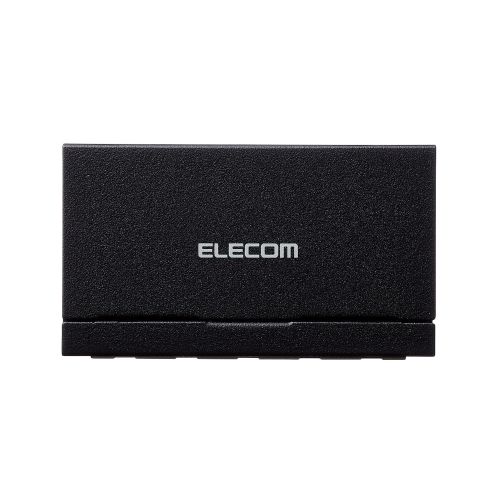 Giga対応スイッチングハブ/5ポート/金属筺体/電源外付けモデル/ブラック